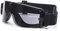 EnzoDate Balística X800 ejército gafas de seguridad 3 kit de lentes gafas de sol militares anit-UV combate guerra juego Eyeshields con estuche (negro)