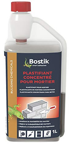 Traitement BOSTIK Plastifiant Concentré pour Mortier - 1L -