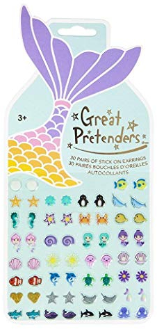 Great Pretenders - Mermaid Sticker Earrings (30 Paar) Perlen, Farbe (Mehrfarbig) (87504)