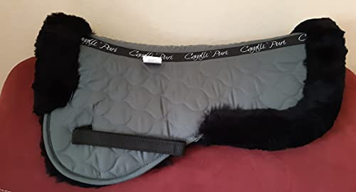 Cavalli Puri Lammfell Sattelunterlagen tannengrün Stück