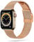Anlinser Compatible avec Bracelet Apple Watch 41mm 40mm 38mm 45mm 44mm 42mm, Respirant Métal Acier Inoxydable Bracelets Compatible avec Apple Watch Séries 7 6 5 4 3 2 1 SE (38mm/40mm/41mm, Or Rose)