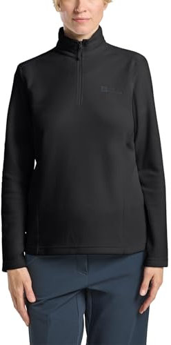 Jack Wolfskin Damen Taunus Hz W Fleecepullover, Schwarz, S EU