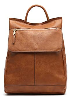 MISAKO Damier mochila antirrobo Mujer - Damier Camel 38 X 29 X 12 cm