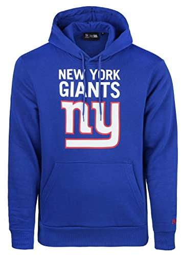 New Era - NFL New York Giants Team Logo and Name Hoodie Farbe Giants Blau, Größe M