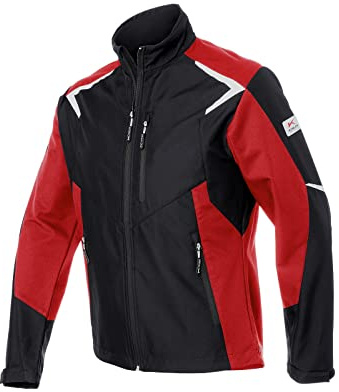 KÜBLER BODYFORCE Softshell Jacke – Softshell Jacke mit athletischem Schnitt und Reflex-Details