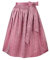 Stockerpoint Corinna Damen Midi Dirndlschürze, rose, 46-50