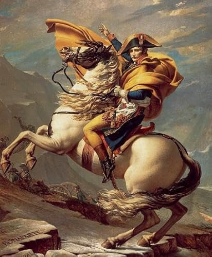 Napoleon at the Saint-Bernard Pass Jacques-Louis David