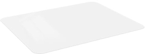 vidaXL Bodenschutzmatte, Bürostuhl Unterlage rutschfest Kratzfest, Rechteckig Bodenmatte für Laminat Teppich, Bürostuhlmatte Stuhlunterlage, 150x115cm PVC