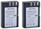 Batmax 2x EN-EL9 EN-EL9a Replacement Battery with Battery Storage Case & Memory Card Case for Nikon D40, D40x, D60, D5000, D3000