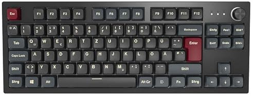 Montech MKey TKL Darkness Gaming Tastatur - GateronG Pro 2.0 Brown