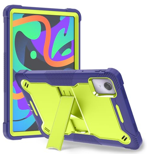 Vakarey per Lenovo Tab M11 Cover Bambini Antiurto,Custodia Tablet per Lenovo Tab M11 11 Pollici TB330FU 2024,Blu+Verde
