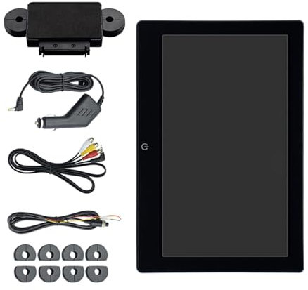 VUIUYOIES Auto Kopfstütze, Touchscreen, Kopfstützen Monitor, Kopfstütze, Auto Kopfstütze, Display Monitor, Tablet, Touchscreen, HD Bildschirm