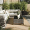 Interiyou Outdoor Teppich Wetterfest Asti - 80x150 cm Beige - Jute Optik - Wasserfest für Balkon, Terrasse, Garten - Outdoorteppich passend auch für Wohnzimmer, Schlafzimmer und Küche