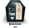 TOX Vis à fixation rapide DRY BS 3,5 x 45 mm, vis noires phosphatées avec filetage fin + pointe de perçage, plaque de plâtre sur ossature métallique, PH2, 1000 pcs, y compris 1x embout, 142553213545
