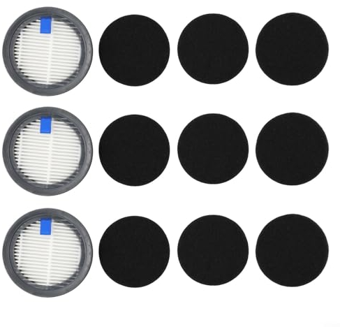 Kit de repuesto de filtro para Afoddon/para ORFELD/NEQUARE, filtro de aspiradora inalámbrico y filtro de esponja accesorios de limpieza