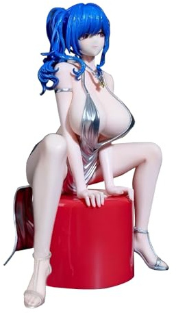Xinchangda Anime Azur Lane Figur 20 cm USS St. Louis Actionfiguren Sitzposition Figur Schöne Statue Desktop Dekoration Sammlerstücke Geschenk für Fans
