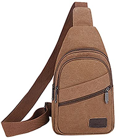 Rucksack Damen UmhäNgetasche Damen Schwarz 2022 Herren lässige einfarbige einfache One-Shoulder-Umhängetasche Bauchtasche Diebstahlsichere Bauchtasche (A, One Size)