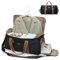 Umwandelbare Kleidersack 2 in 1 Reisetasche Handgepäcktasche für Damen Anzugtasche Reisetaschen für Business, Reisen und Sport (Schwarz)