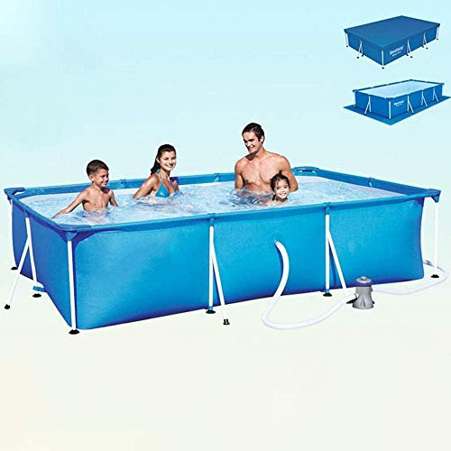 Swimming Pools Large Capacity Outdoor Paddling Pool Domestic Stable Wear-resistant Swimming Pool With Filter Pump Floor Cloth Cover Cloth Uptodate