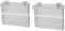 Porte Document Mural Présentoir de cartes de vœux for magasin de fleurs, porte-revues de cartes postales, support de rangement mural suspendu for fichiers de brochures(2 pack)