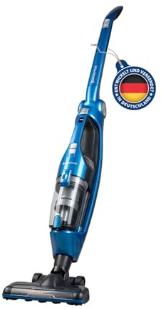 Genius Invictus M7 Nass Trockensauger 10 TLG, Saugwischer, Akku-Handstaubsauger, Laufzeit bis 55 Min, 210° Knick-Gelenk für Reinigung unter Möbeln Sofa, Tierhaarbürste Ladestation inklusive