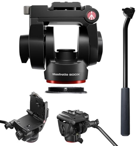 Manfrotto Video kit, Head 500 Series (Fluid Head 500X)
