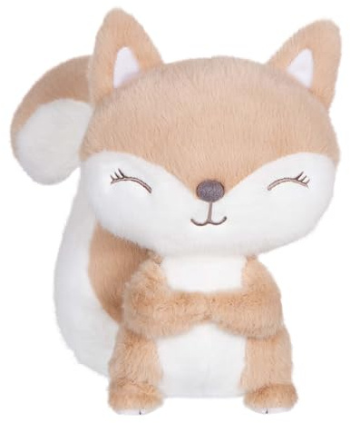 Gipsy Toys - Plush Toy Ecureuil Colour - 15 cm - Light Beige