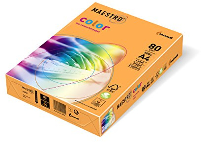 MAESTRO COLOR 80Gr NEONORANGE 500 Blatt