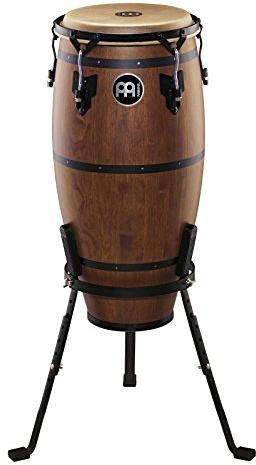 Meinl Percussion Traditional Series Conga - Medium-Sized Handdrum - With Buffalo Skin Head - Diameter 11 Inches - Siam Oak, Cubano Retro (HTC11WB-M)