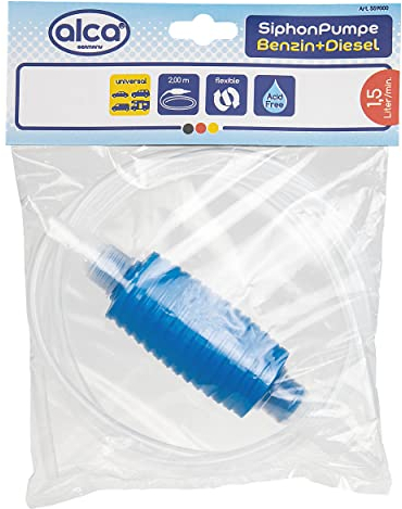 alca® Kraftstoffpumpe (Siphonpumpe), für Auto, Boot & weitere Fahrzeuge