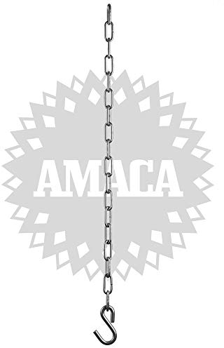 Amaca, catena di prolunga in acciaio inox, portata fino a 200 kg, lunghezza circa 73 cm