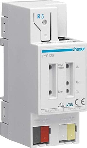 Hager KNX/IP Verteiler TYF120, Kunststoff, Einphasig oder Dreiphasig