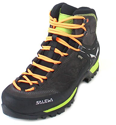 SALEWA Mountain Trainer Mid Gore-Tex - Scarpe da Trekking da Uomo, Black Sulphur Spring, 48.5 EU