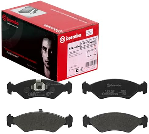 Brembo P 24 028 Bremsbelagsatz, Scheibenbremse - (4-teilig) | Kompatibel mit: FORD FIESTA Kasten/Großraumlimousine