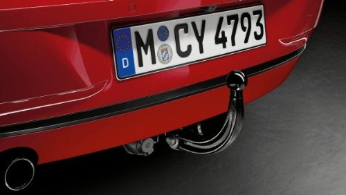 BMW AHK - Gancio di traino rimovibile, incl. set E, per BMW Serie 1 F20 F21, fino all'anno di costruzione 03/14