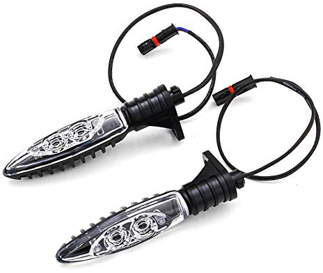 Febelle 2 Luci Indicatori Direzione a LED per Moto BMW, Adatti per BMW S1000RR HP4 F800GS R1200R