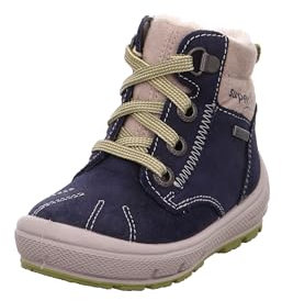 Superfit Baby Jungen Groovy Schneestiefel, Blau Beige Grün 8000, 30 EU