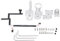 RC Drone Gimbal Yaw + Kit de Reparación del Brazo del Rodillo Tornillos Parciales Compatible con Phantom 3 Standard