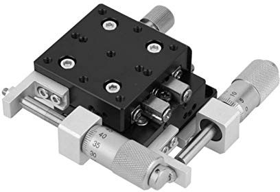 XY-Achsen-Tische Manuelle Verschiebeplattform XY-Lineartisch mit Präzisions-Linearführung für die Industrie