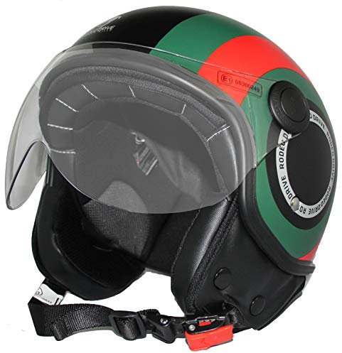 RODEO DRIVE RD105NLUX casco scooter demi jet