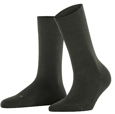 FALKE Damen Socken Sensitive New York W So Lyocell mit Komfortbund 1 Paar, Grün Military 7826, 35-38