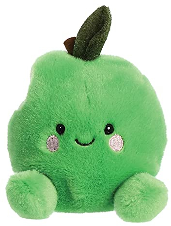 Aurora, 33572, Palm Pals Jolly Green Apfel, 5In, Eco Friendly Plüschtier, Grün