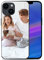 Naispanda Personalisierte Handyhülle mit Foto Text Name Logo für iPhone alle Modelle, individuelle Handy-Schutzhülle Geschenk (Phone Case for iPhone 14)