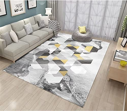 DJHWWD Teppich antirutschmatte Kinderteppich Spielmatte Grauer Teppich für Esszimmer, Schlafzimmer, rechteckiger Teppich, Balkonteppich Teppich Kinderzimmer Junge 180X250CM