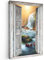 MuchoWow© Impression sur Toile Decoration Murale Peinture 40x60 cm Tableaux Decoratifs Muraux Déco Chambre Tableau Salon Cascade - Transparent - Paysage