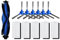 Donkivvy Kit di accessori di ricambio per robot aspirapolvere Venga VG Rvc 3000 3001, 1 spazzola a rullo principale, 5 filtri HEPA, 6 spazzole laterali