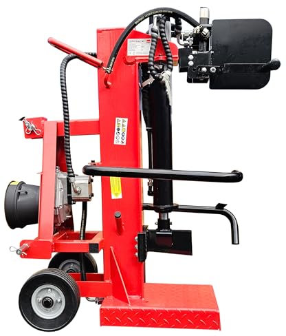 Crossfer VLS13T - Spaccalegna in piedi, 13 tonnellate, 70 cm, per legna da ardere