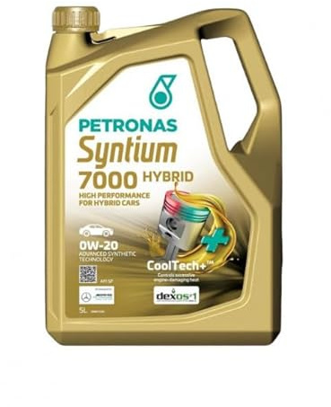 PETRONAS Motoröl 0W-20 Syntium Vollsynthetiköl Motor Öl API SP 7000 Hybrid 5L Kompatibel mit OPEL Astra K Sports Tourer B16 Astra K Schrägheck B16, NISSAN Qashqai II J11, J11, MAZDA CX-5 KE, GH