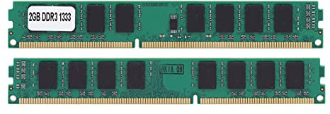 2 Unidades De Memoria RAM, DDR3, 2 GB, 1333 MHZ, Módulo De Memoria RAM, Transmisión De Datos Súper Rápida, Módulo De Memoria RAM, Actualización De 240 Pines DDR3, 2 GB, 1333 MHZ, Para Intel/AMD