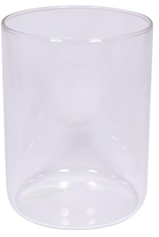 Rayher Vase en verre transparent déco forme cylindrique 20 cm, 15 cm ø, 46757000